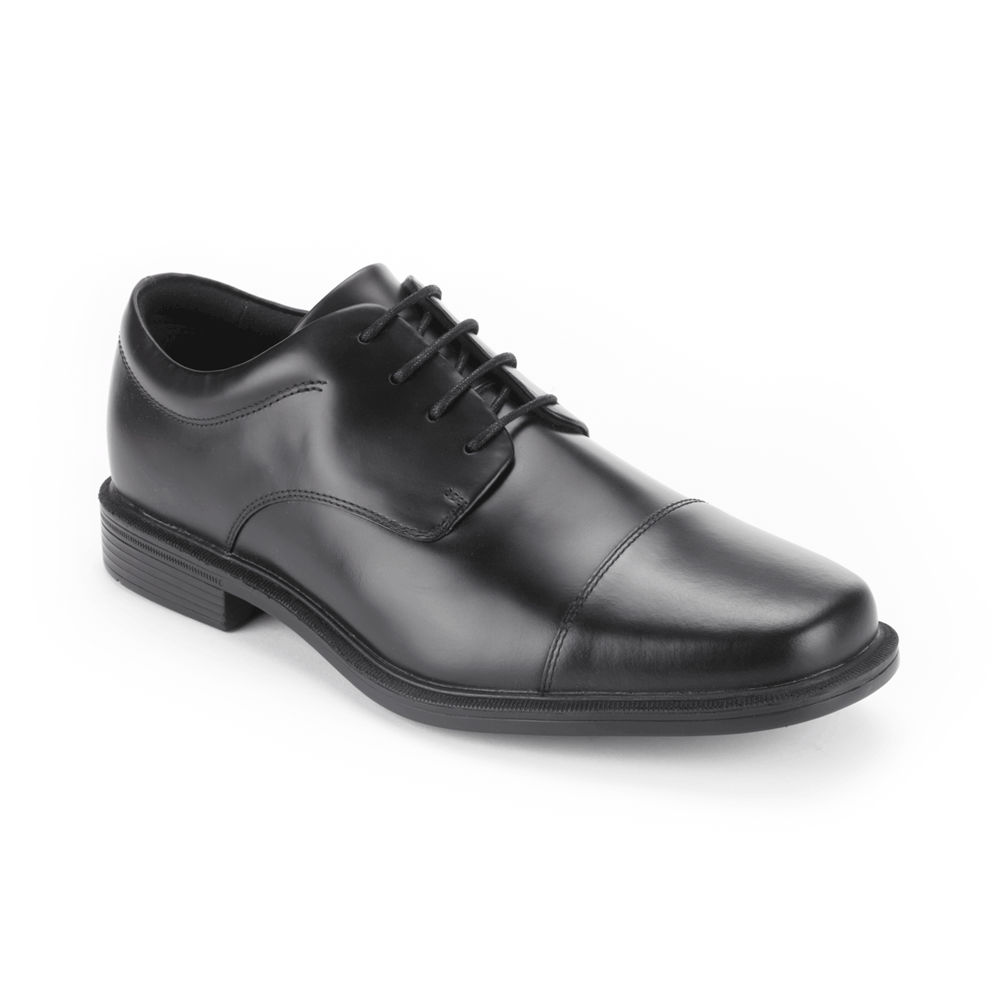 Oxfords Rockport Homem Pretas - Ellingwood - 69780EWMN